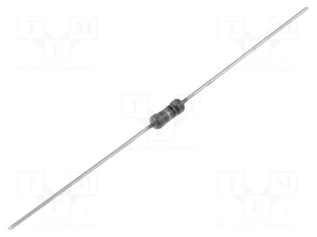 Resistor: metal film; THT; 127Ω; 0.6W; ±1%; axial VISHAY MRS25-127R