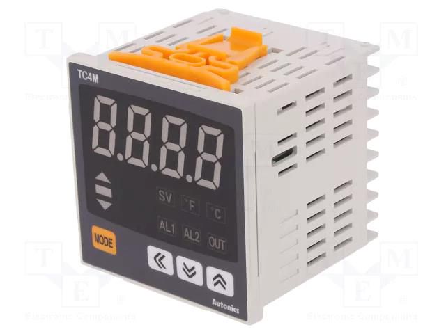 Module: regulator; temperature; SPST-NO; OUT 2: SSR; OUT 3: alarm AUTONICS TC4M-24R