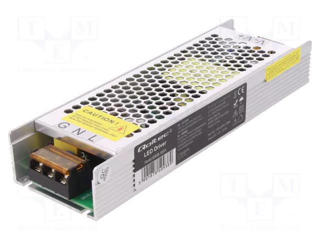 Power supply: switching; for building in; constant voltage; 150W QOLTEC QOLTEC-50938