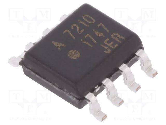 Optocoupler; SMD; Ch: 2; OUT: CMOS; 3.75kV; 25Mbps; SO8; 35kV/μs BROADCOM (AVAGO) ACSL-7210-00RE