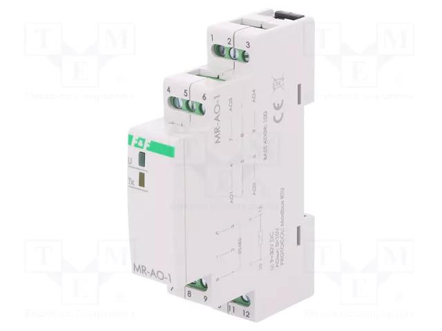 Industrial module: analog output; -20÷50°C; IP20; 9÷30VDC; 40mA F&F MR-AO-1