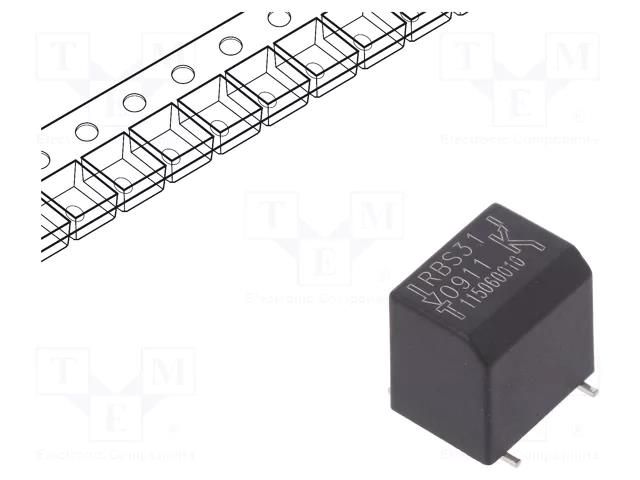 Sensor: tilt; ±30°; -25÷85°C; OUT: SPST-NO; 3.3÷5VDC; vertical ONCQUE RBS310911