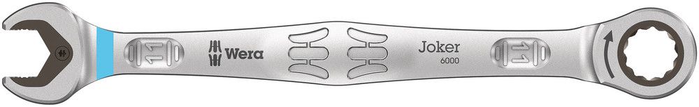 6000 Joker Ratcheting combination wrenches, 11x165.0, Wera 05073271001