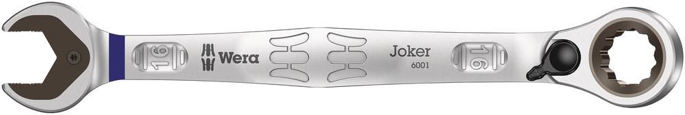 6001 Joker Switch Ratcheting combination wrench, with switch lever, 16x213, Wera 05020071001