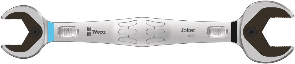 6002 Joker Double Open end wrenches, 24x27x280, Wera 05020262001