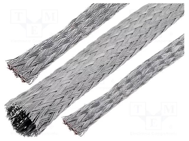 Braids; braid; 12.7mm; 62A; 8.9AWG; Body dim: 336x0.16mm; 15m; 50ft BELDEN 8669.00050