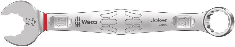 6003 Joker Combination wrench, 17x190, Wera 05020208001