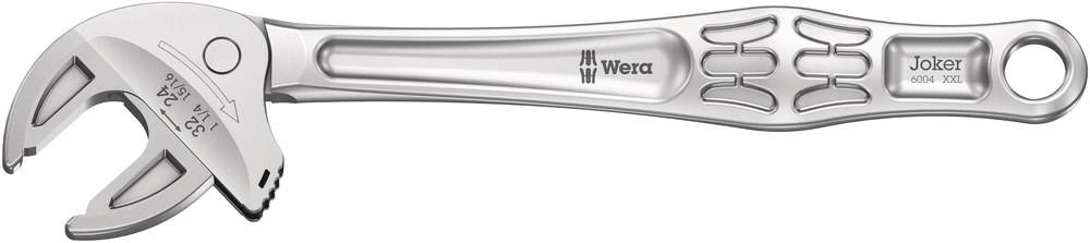 6004 Joker XXL self-setting spanner, 24-32x15/16"-1 1/4"x322, Wera 05020102001