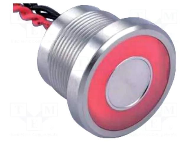 Switch: piezoelectric; Pos: 2; SPST-NO; 0.2A/24VAC; 0.2A/24VDC ONPOW PS225P10Y01R24L
