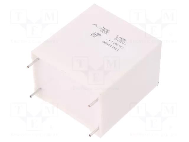 Capacitor: polypropylene; DC-Link; 30uF; ESR: 3.2mΩ; THT; ±5%; C4AQ KEMET C4AQIBW5300A3LJ