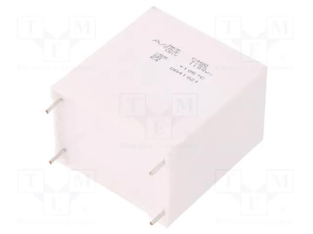 Capacitor: polypropylene; DC-Link; 20uF; THT; ESR: 3.9mΩ; C4AQ; ±5% KEMET C4AQQBW5200A3LJ