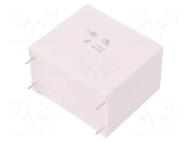 Capacitor: polypropylene; DC-Link; 40uF; ESR: 4mΩ; THT; ±5%; 1100VDC KEMET C4AQQBW5400A3NJ