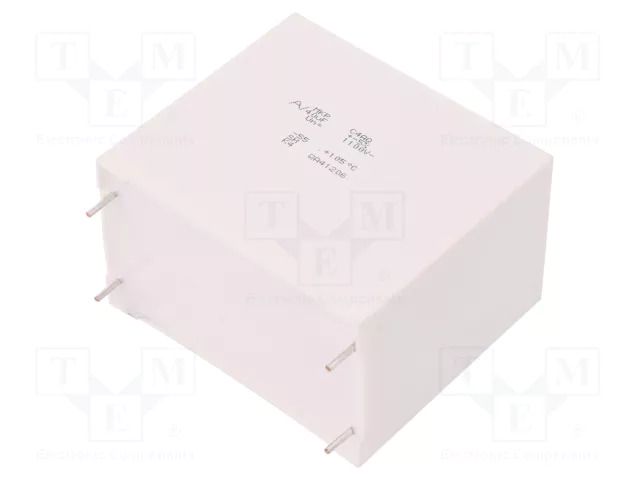 Capacitor: polypropylene; DC-Link; 40uF; Uoper: 1.1kVDC; Ifsm: 428A KEMET C4AQQBW5400A3NJ