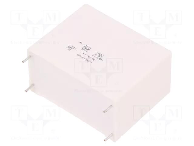 Capacitor: polypropylene; DC-Link; 30uF; THT; ESR: 5.2mΩ; C4AQ; ±5% KEMET C4AQQBW5300A3MJ