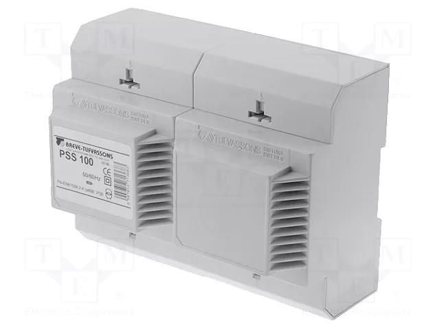 Transformer: mains; 100VA; 230VAC; 18V; Leads: terminal block; IP30 BREVE TUFVASSONS PSS100/230/18V