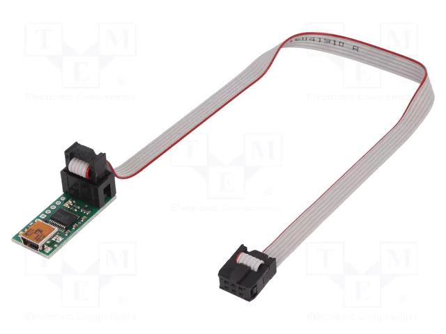 Programmer; STK500; pin strips,USB B micro; ISP,serial; 5VDC POLOLU POLOLU-1300