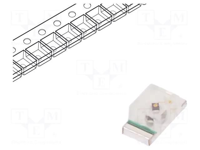 LED; green-yellow; SMD; 0603; 40÷100mcd; 1.8÷2.4VDC; 1.6x0.8x0.7mm REFOND RF-GTB191TS-BC