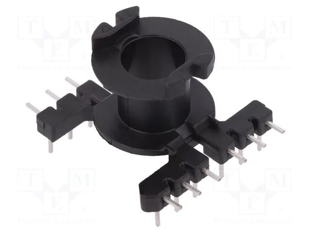 Coil former: with pins; horizontal; PET; No.of term: 12 EPCOS B65812C1512T001