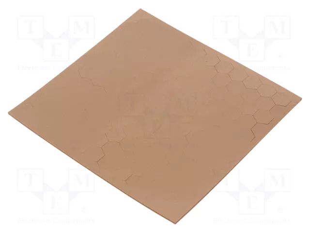 Self-adhesive foot; H: 1.6mm; brown; polyurethane; Dim: 11x11mm 3M SJ5202/BR