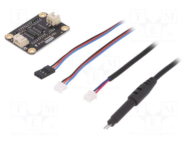 Sensor: water quality; TDS; 3.3÷5VDC; Kit: module,cables,probe DFROBOT DF-SEN0244