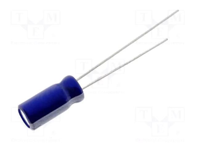 Capacitor: electrolytic; THT; 470uF; 100VDC; Ø16x25mm; Pitch: 7.5mm SAMWHA SD2A477M16025BB