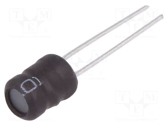 Inductor: wire; THT; 68uH; 1A; ±10%; Ø6.5x8.5mm; vertical FERROCORE COIL0507-0.068