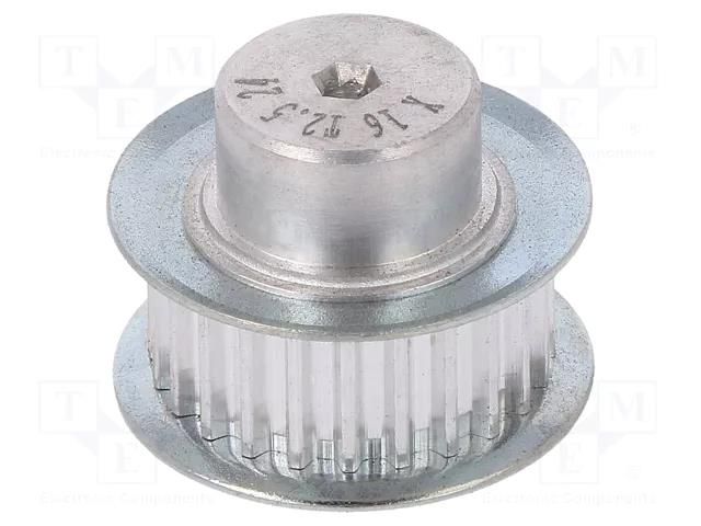 Belt pulley; T2.5; W: 4mm,6mm; whell width: 16mm; Ø: 20.15mm; metric OPTIBELT 16-T2.5-26-200ZA