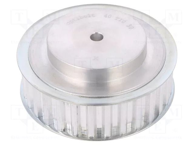 Belt pulley; T10; W: 25mm; whell width: 40mm; Ø: 93.65mm; aluminium OPTIBELT 40-T10-30-200ZA