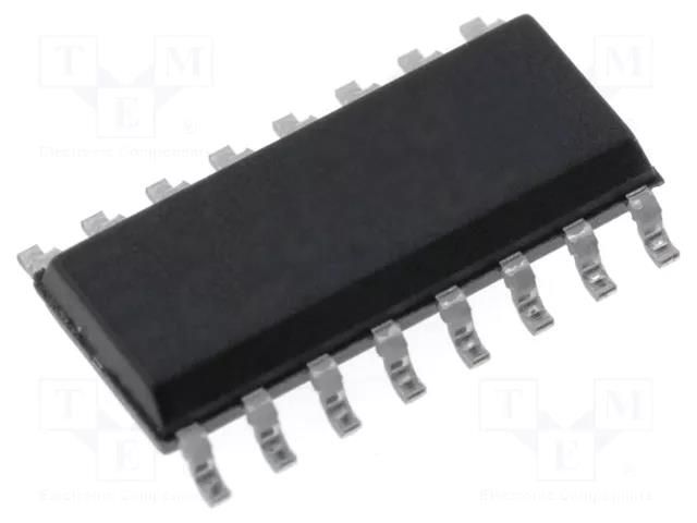 IC: interface; transceiver; full duplex,RS232; 400kbps; SOP16 STMicroelectronics ST3232CDR