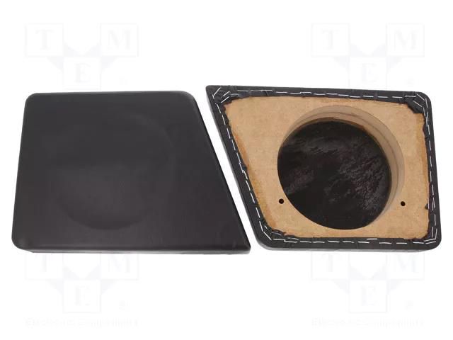 Spacer ring; MDF; 165mm; impregnated; 2pcs. BASSER D.MDF.UNI