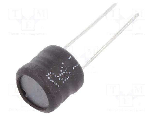 Inductor: wire; THT; 4.7mH; 220mA; ±10%; Ø9.5x8.5mm; vertical FERROCORE COIL0807-4.7