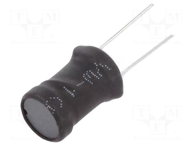 Inductor: wire; THT; 68uH; 3.9A; ±10%; Ø11.5x17.5mm; vertical FERROCORE COIL1016-0.068