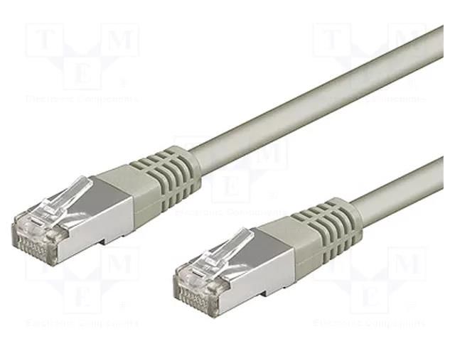 Patch cord; RJ45 plug,both sides; SF/UTP; 5e; stranded; CCA; 30m GOOBAY SF/UTP5-CCA-300GY