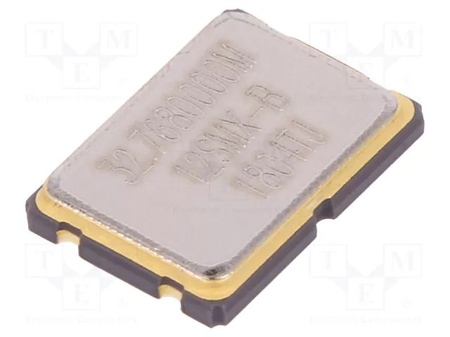 Resonator: quartz; 32.768MHz; ±30ppm; 16pF; SMD; 7.5x5.1x1.4mm IQD FREQUENCY PRODUCTS 32.7680M-12SMX-B