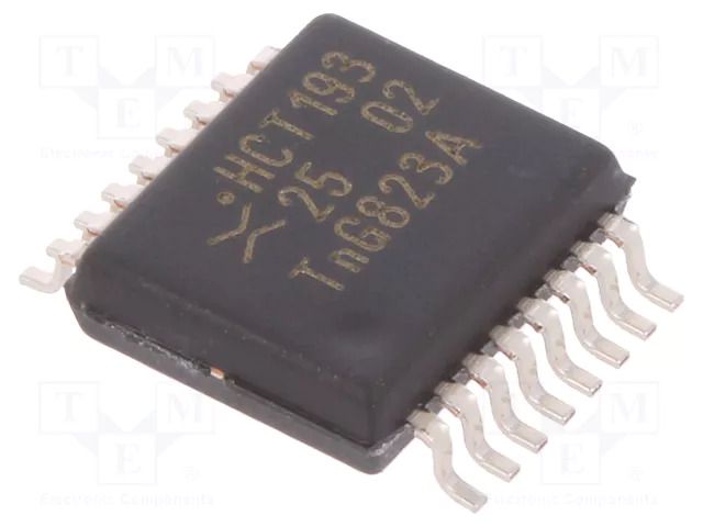 IC: digital; 4bit,binary up/down counter; CMOS,TTL; SMD; SSOP16 NEXPERIA 74HCT193DB.112