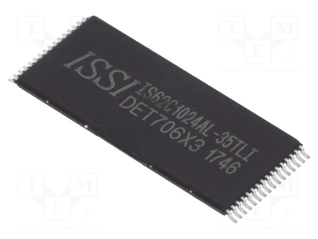 IC: SRAM memory; 1MbSRAM; 128kx8bit; 5V; 35ns; TSOP32; parallel ISSI 62C1024AL-35TLI
