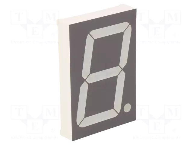 Display: LED; 7-segment; 56.8mm; 2.3"; No.char: 1; red; 30÷60mcd FORYARD FYS-23011BUHR-21