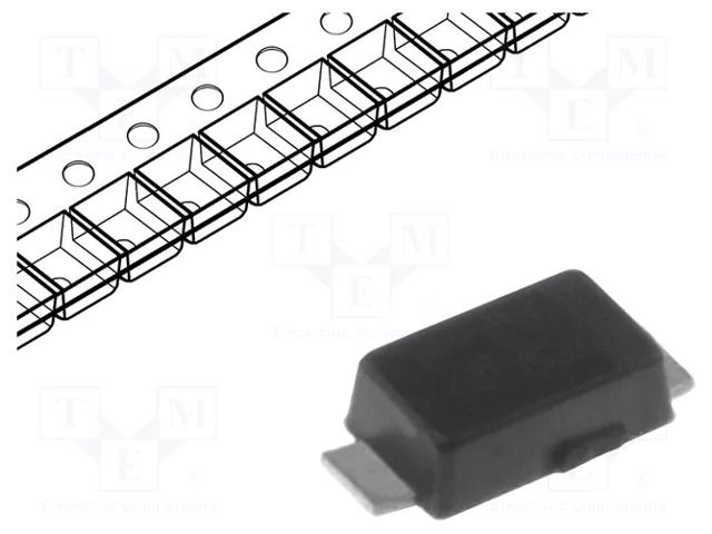 Diode: rectifying; SMD; 400V; 1A; 780ns; DO219AD,microSMP; Ifsm: 20A VISHAY MSE1PG-M3/89A