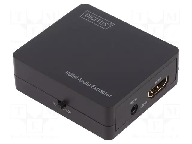 Converter; HDMI 1.2,HDMI 1.3,HDMI 1.4,HDMI 2.0; Features: PnP DIGITUS DS-40132