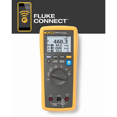 FC Wireless Digital Multimeter, Fluke FLK-3000FC 0095969692052; 0095969692052