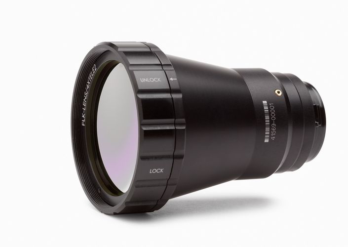4x Telephoto Infrared Smart Lens, Fluke FLK-4X-LENS 0095969865234; 0095969865234