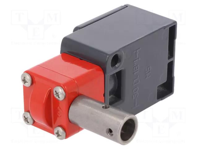 Safety switch: hinged; FC; NC + NO; IP67; -25÷80°C; red,grey; metal PIZZATO ELETTRICA FC3395-M2