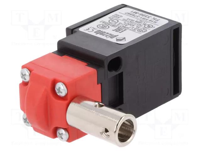 Safety switch: hinged; FK; NC + NO; IP67; -25÷80°C; black,red PIZZATO ELETTRICA FK3396-M1