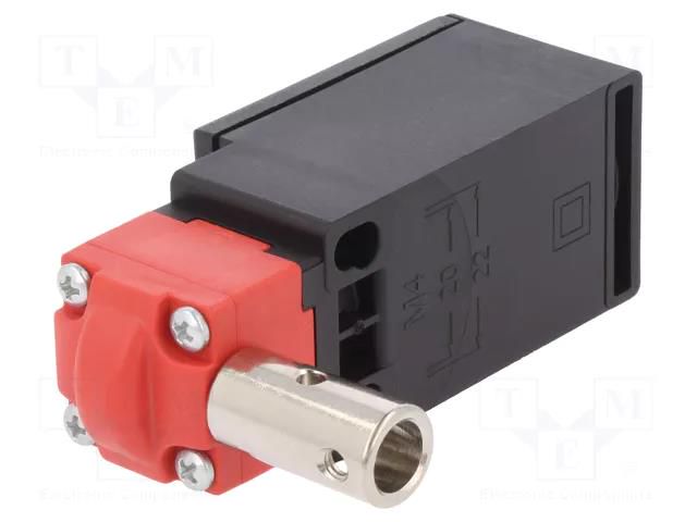 Safety switch: hinged; FR; NC + NO; IP67; -25÷80°C; black,red PIZZATO ELETTRICA FR596-M2