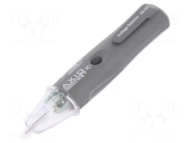 Tester: non-contact voltage detector; 5÷1000VAC; 50÷400Hz AXIOMET AX-T03