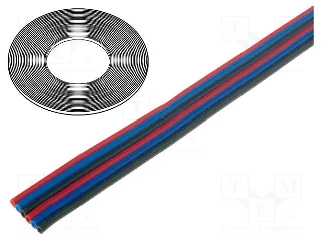 Wire: ribbon; TLWY; 6x0.22mm2; stranded; Cu; unshielded; PVC; 150V TECHNOKABEL 5.2.130.2