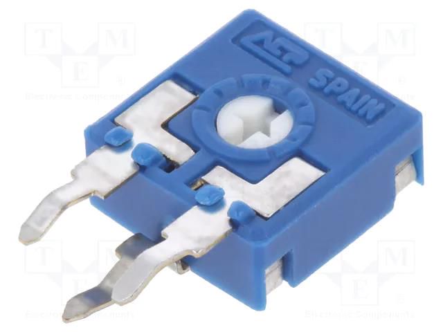 Potentiometer: mounting; single turn,vertical; 47kΩ; 0.15W; ±20% ACP CA9H-47K