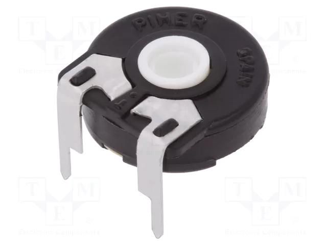 Potentiometer: mounting; single turn,horizontal; 5kΩ; 250mW; ±20% PIHER PT15NV-5K