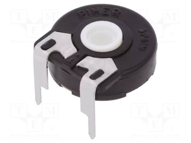 Potentiometer: mounting; single turn,horizontal; 5kΩ; 250mW; ±20% PIHER PT15NV-5K