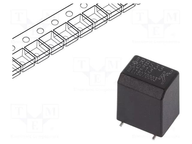 Sensor: tilt; ±5°; -25÷85°C; OUT: SPST-NO; 3.3÷5VDC; horizontal ONCQUE RBS330213